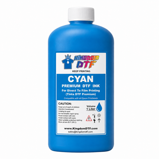 Tinta Cian DTF - Tinta Premium para Impresión Direct-to-Film - Puerto Rico