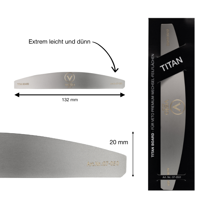 TITANBOARD FÜR WECHSELBUFFER PREMIUM