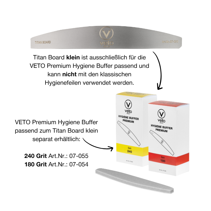 TITANBOARD FÜR WECHSELBUFFER PREMIUM