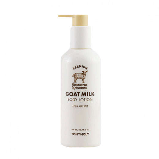 TONYMOLY Premium Moisturizing Nourishing Goat Milk Body Lotion لوشن الجسم بحليب الماعز