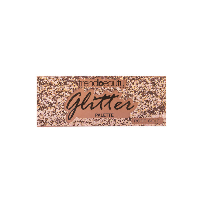 TRENDBEAUTY Glitter Palette Rose Gold بالت الشدو