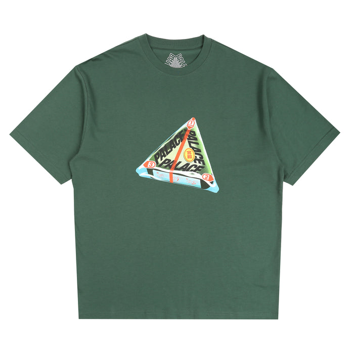 Tri-Onigiri T-Shirt - Racey Green