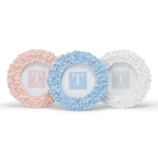 Two's Co. Hydranga Round Photo Frame
