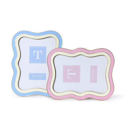Two's Co. Waves 5 X 7 Photo Frame