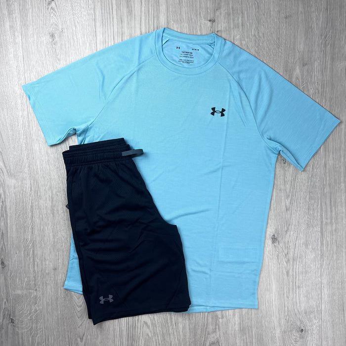 Under Armour Textured Set - Blue/Black