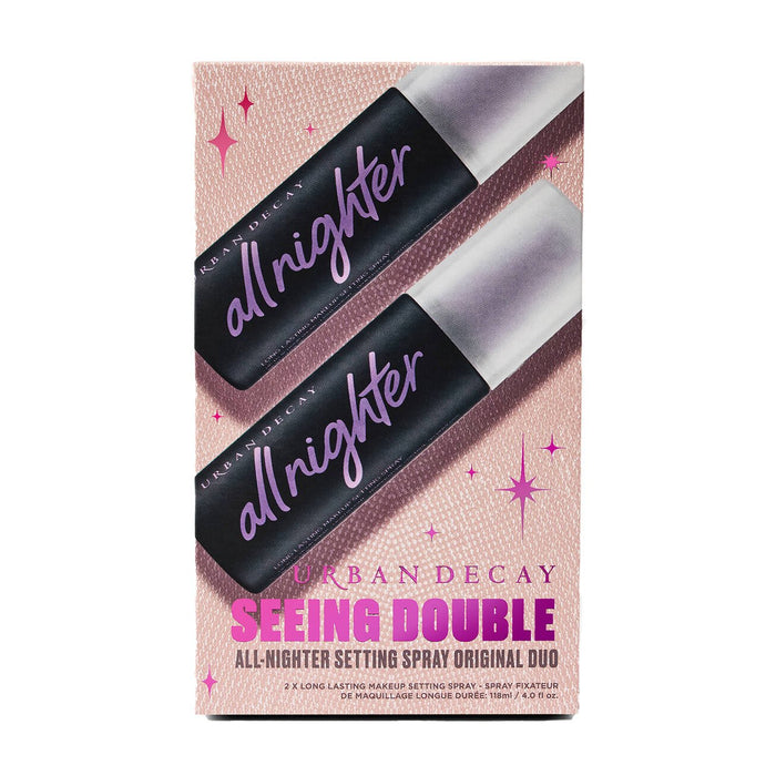 URBAN DECAY Seeing Double All Nighter Setting Spray Original Duo بكج سبريه مزدوج من اربندكاي