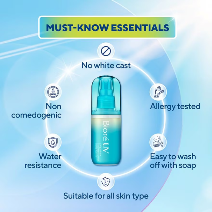 BIORÉ UV Aqua Rich Aqua Protect Mist 60ml SPF50/ PA++++ | Isetan KL Online Store