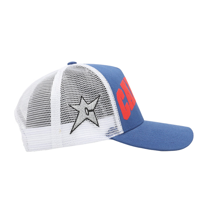 Varsity Trucker Hat - Blue