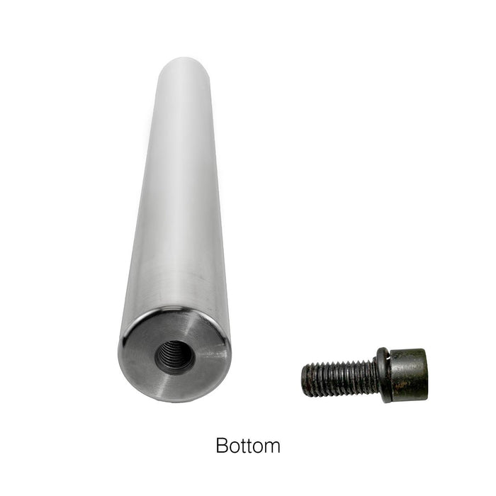 Vertical Post for Boom Stand, 1.46 inch (37.2mm) Diameter, 15-1/8 inch (384mm) Length