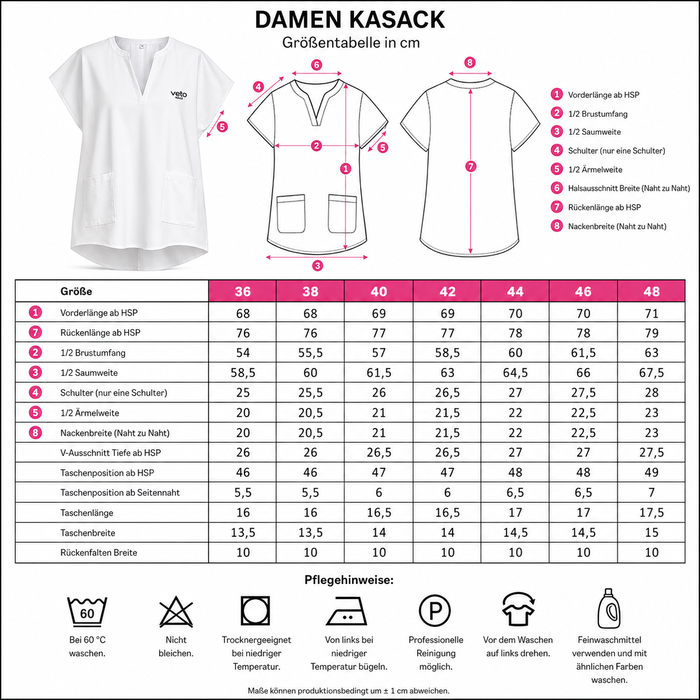 VETO DAMEN KASACK