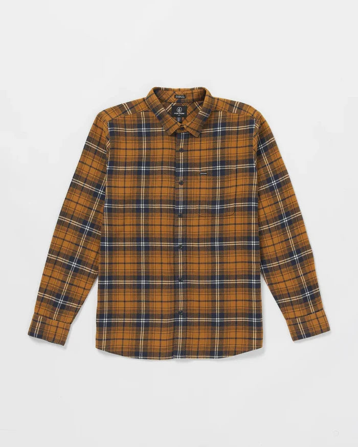 VOLCOM CADEN PLAID LONG SLEEVE
