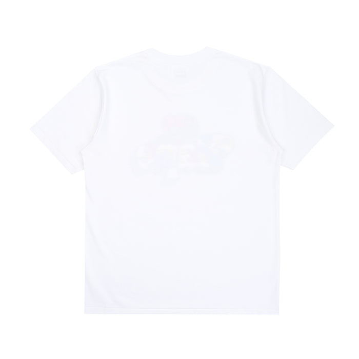 W' Camo Baby Lisa On Bape T-Shirt - White