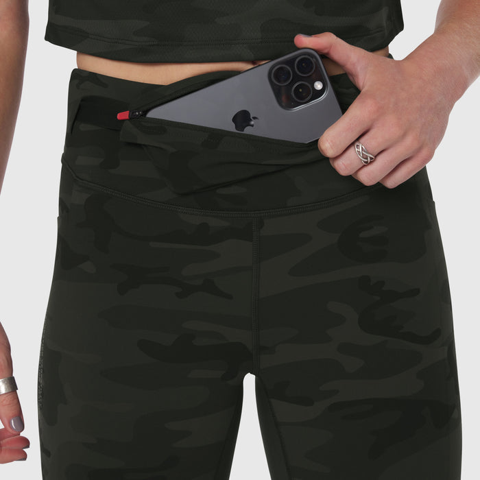 W030. LYCRA® 3-in-1 Legging - Dark Camo