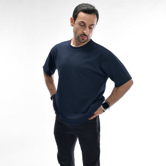 Waffle Oversized Tee - IRONGEAR Fitness