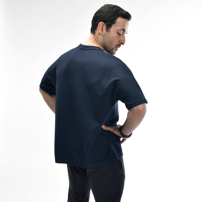 Waffle Oversized Tee - IRONGEAR Fitness