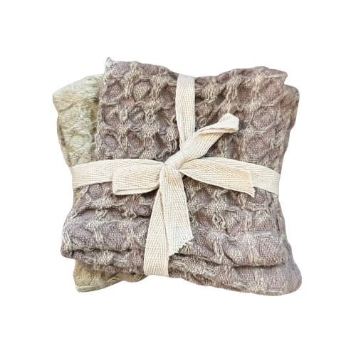 Waffle Weave Dish Cloths