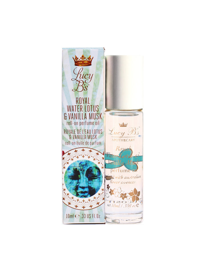 Water Lotus Vanilla Apothecary Roll-on Oil Summer Scent