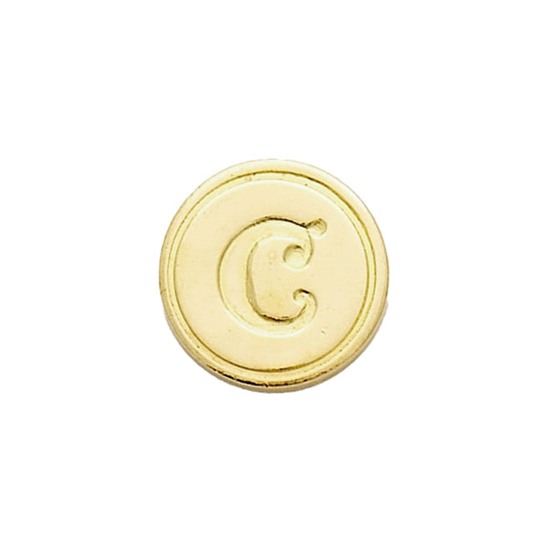 Brass Stamp - Letter C