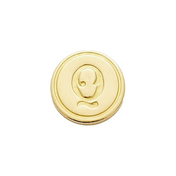 Brass Stamp - Letter Q