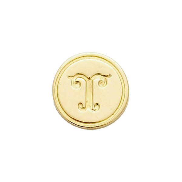 Brass Stamp - Letter T