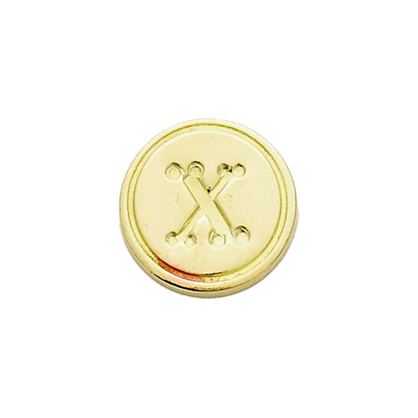 Brass Stamp - Letter X