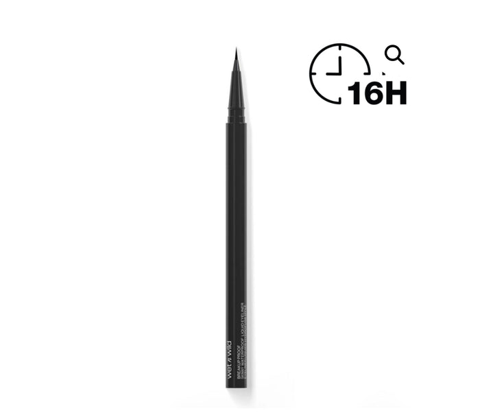 WET N WILD Breakup Proof SKINNY Waterproof Liquid Eyeliner
 قلم تحديد العيون السائل المضاد للماء والدموع من ويت اند وايلد
