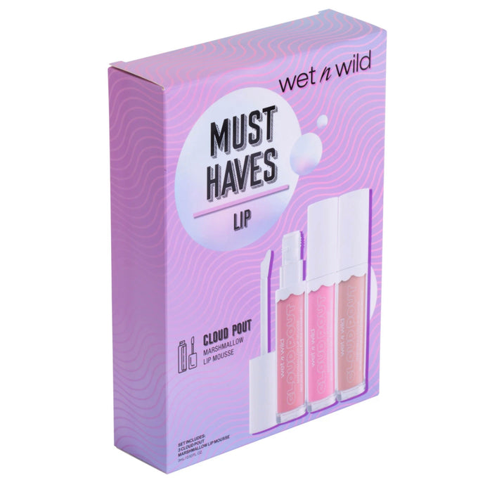 WET N WILD Must Have Lip مجموعة أحمر الشفاه الاساسية