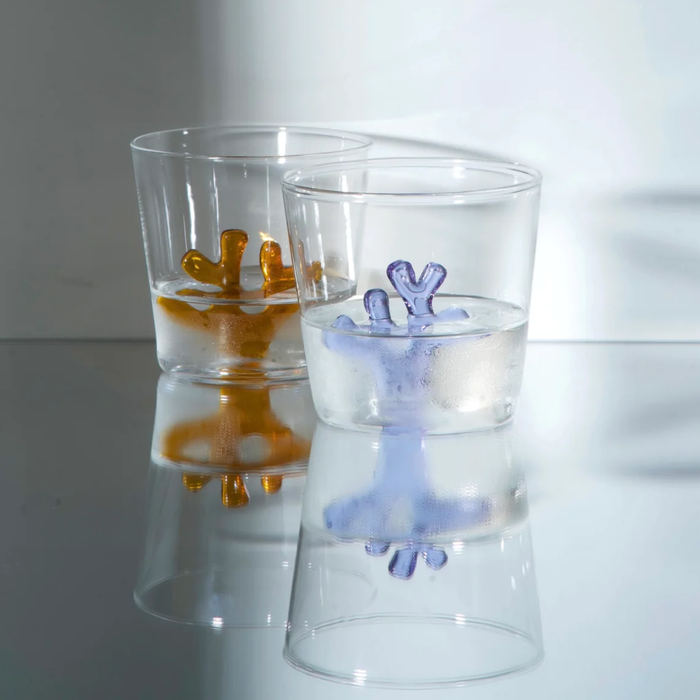 Whimsical Tumbler Glasses Set of 4
