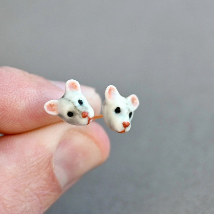 Camp Hollow Mouse Earrings