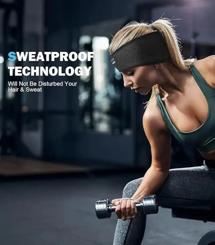Wireless Bluetooth Headband for Sleep and Sports (8)
