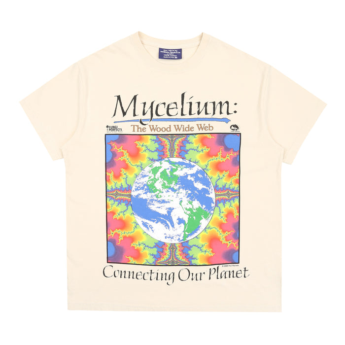 Wood Wide Web T-Shirt - Cream
