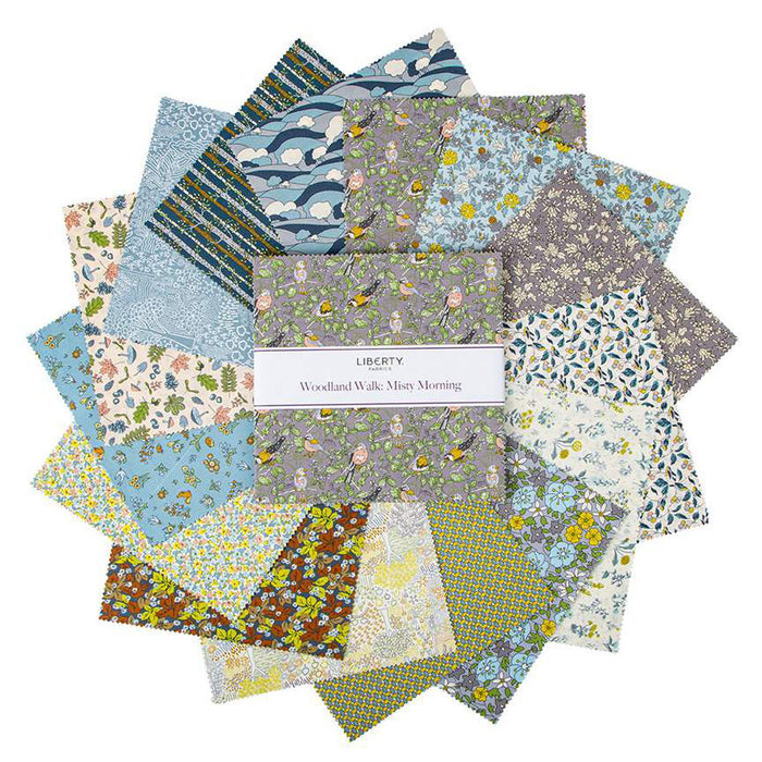 Woodland Walk / Misty Morning by Liberty Fabrics