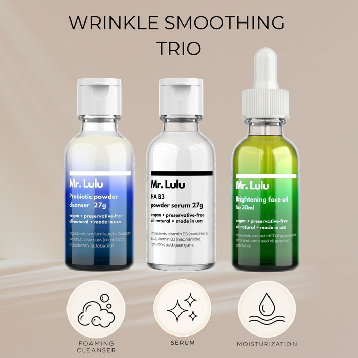 Wrinkle Smoothing Trio -