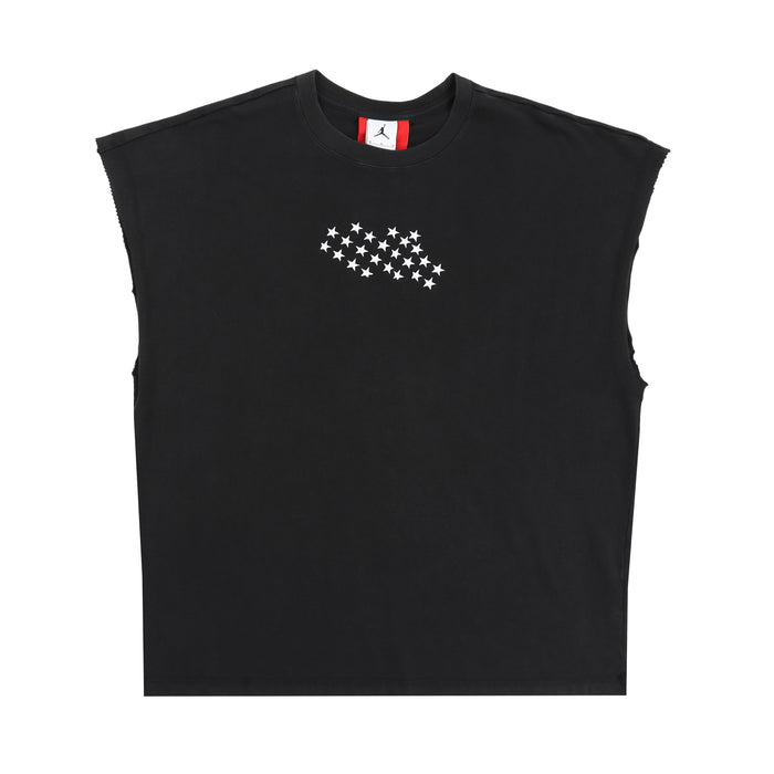 Jordan x IH Stars Cut Off T-Shirt - Black