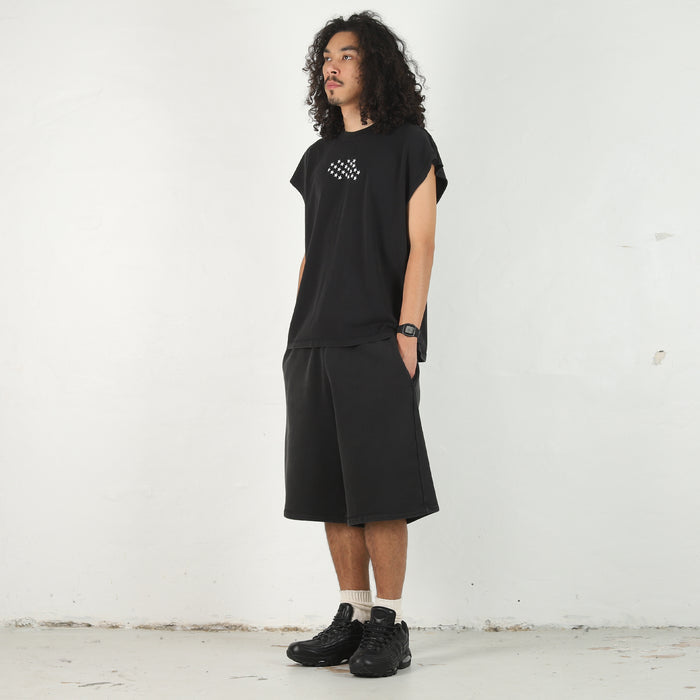 Jordan x IH Stars Cut Off T-Shirt - Black