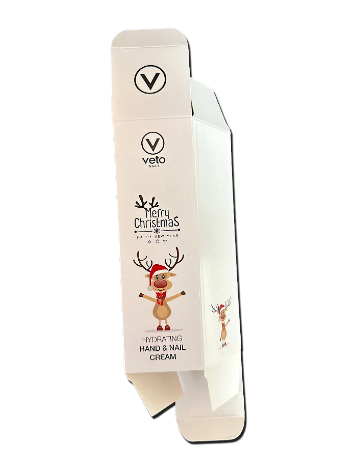 X-MAS FALTSCHACHTEL für Hand+Nail Cream - 5er Pack