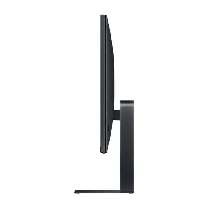 Zijprofiel van de Xiaomi 2K Monitor A27Qi 2026, met de dunne behuizing en de voet
