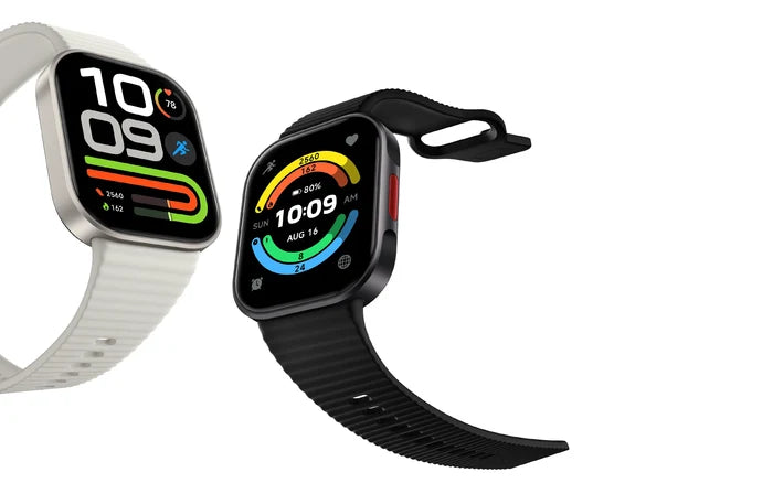 Xiaomi Redmi Watch 6 Lite in Steel Gray en Black naast elkaar