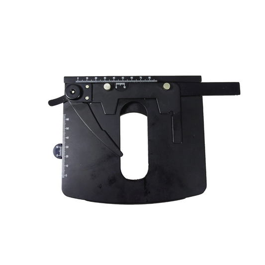XY Mechanical Stage, SKU BM03020203-0003, three quarter front view