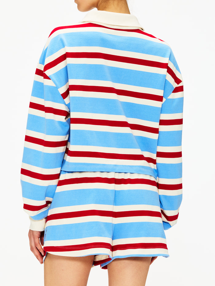 Year of Ours Striped Cotton Jersey Rugby