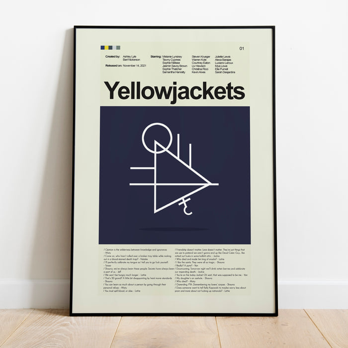 Yellowjackets (Season 1) - Symbol | 12"x18" or 18"x24" Print only